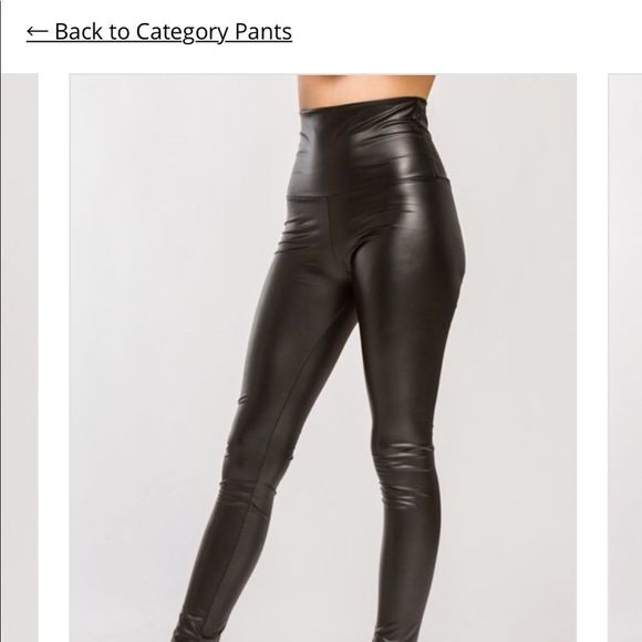 Just Restocked Faux Leather Legging - Picture 6 of 6
